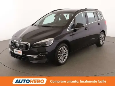 Usata BMW 218 Gran Tourer Luxury Line 150 CV (110 kW) 2021 Nero Monovolume