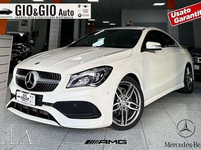 Usata Mercedes CLA200 Premium 136 CV (100 kW) 2017 Bianco Berlina