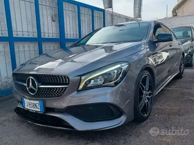 Usata Mercedes CLA220 AMG 177 CV (130 kW) 2017 Grigio Coupé