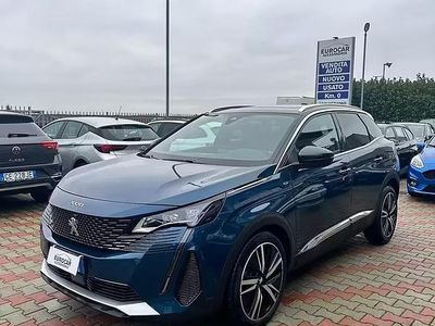 Usata Peugeot 3008 GT 131 CV (96 kW) 2021 Blu SUV