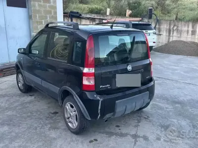 Usata Fiat Panda 4x4 69 CV (50 kW) 2007 Nero Utilitaria