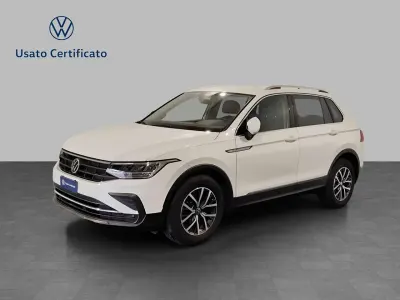Usata VW Tiguan Life 150 CV (110 kW) 2023 Pure white SUV