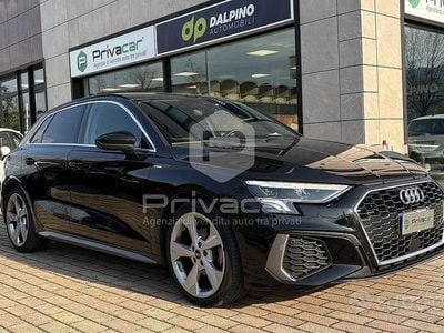 Usata Audi A3 Sportback S-Line 150 CV (110 kW) 2024 Nero Utilitaria