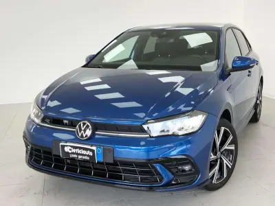 Usata VW Polo R-line 95 CV (69 kW) 2023 Blu/azzurro Utilitaria