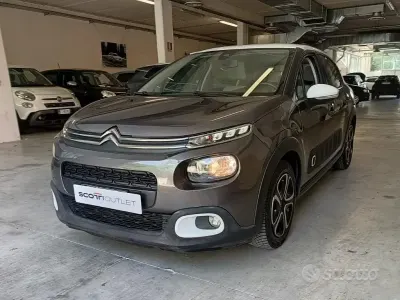 Usata Citroën C3 PureTech 82 CV (60 kW) 2019 Grigio Utilitaria