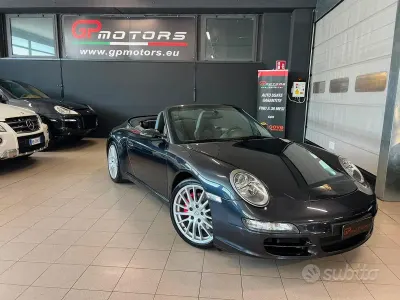 Usata Porsche 911 Carrera S Cabriolet 355 CV (261 kW) 2005 Blu/azzurro Cabrio