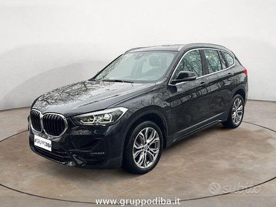Usata BMW X1 Sport Line 136 CV (100 kW) 2021 Nero SUV