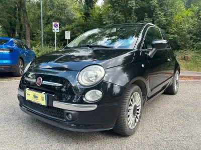 Usata Fiat 500 Lounge 69 CV (50 kW) 2007 Nero Berlina