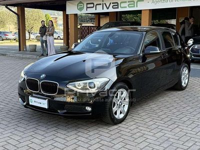 Usata BMW 116 Sport Line 116 CV (85 kW) 2012 Nero Utilitaria