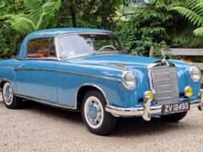 Usata Mercedes 220 SE 115 CV (84 kW) 1958 Blu Coupé