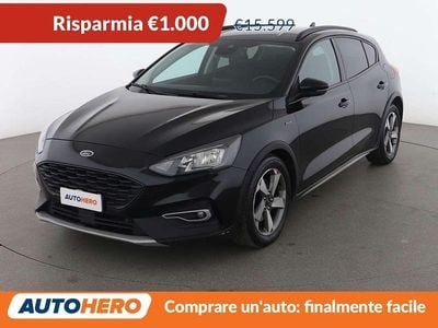 Usata Ford Focus Active 125 CV (91 kW) 2019 Nero Berlina
