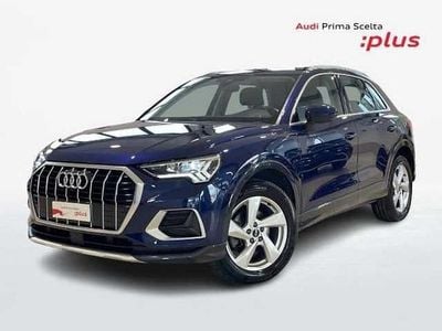 Usata Audi Q3 Advanced 150 CV (110 kW) 2022 Blu SUV