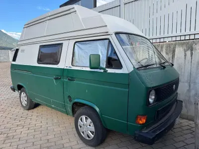Usata VW T3 54 CV (39 kW) 1982 Verde Furgone