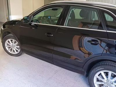 Usata Audi Q3 150 CV (110 kW) 2016 Nero SUV