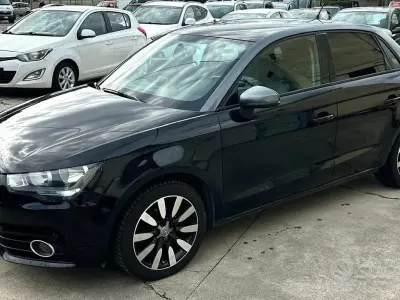 Usata Audi A1 Sportback Admired 90 CV (66 kW) 2013 Nero Utilitaria