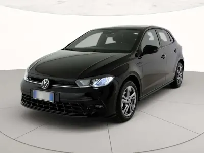 Usata VW Polo R-line 95 CV (69 kW) 2023 Deep black perlato Utilitaria