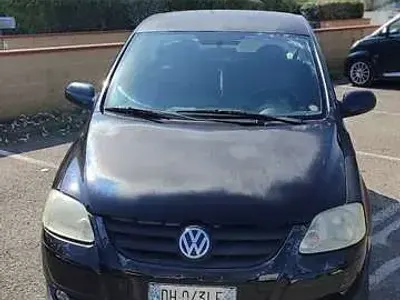 Usata VW Fox 69 CV (50 kW) 2007 Nero Utilitaria