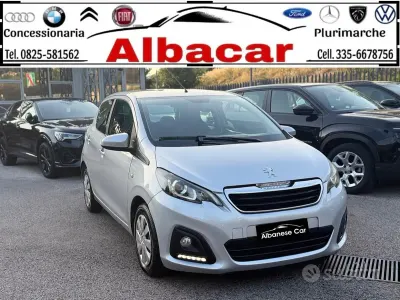 Usata Peugeot 108 Active 69 CV (50 kW) 2018 Nero Berlina