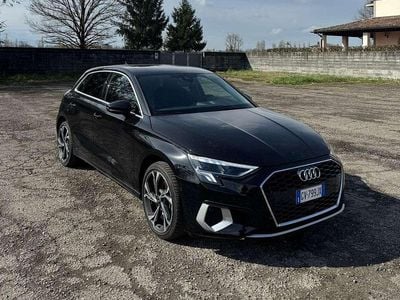 Usata Audi A3 150 CV (110 kW) 2024 Nero Berlina