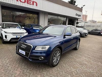 Usata Audi Q5 Advanced 190 CV (139 kW) 2016 Blu SUV