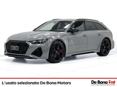Usata Audi RS6 600 CV (441 kW) 2020 Grigio nardo' Station wagon