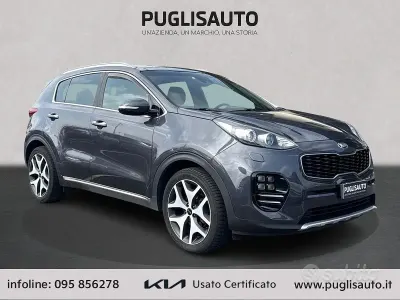 Brugt Kia Sportage GT-Line 185 HK (136 kW) 2017 Grå SUV