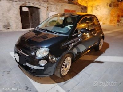 Usata Fiat 500 Lounge 69 CV (50 kW) 2015 Nero Berlina