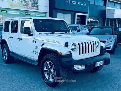 Usata Jeep Wrangler Sahara 200 CV (147 kW) 2021 Bianco SUV