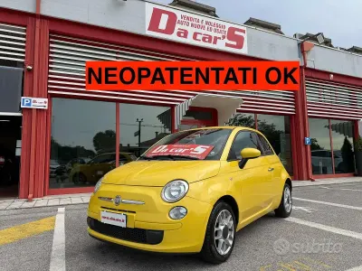 Usata Fiat 500 Sport 69 CV (50 kW) 2009 Giallo Cabrio