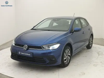 Usata VW Polo Life 95 CV (69 kW) 2025 Blu Utilitaria