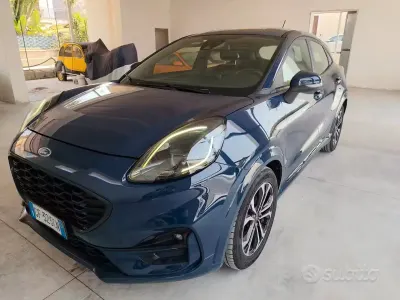 Usata Ford Puma ST-Line 125 CV (91 kW) 2021 Blu SUV