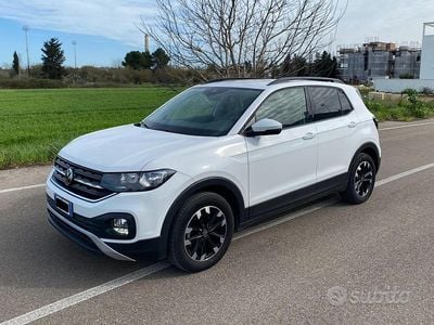 Usata VW T-Cross Advance 110 CV (80 kW) 2022 Bianco SUV