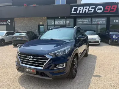 Usata Hyundai Tucson Premium 136 CV (100 kW) 2019 Blu/azzurro SUV