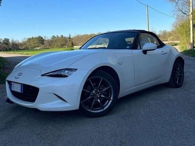 Usata Mazda MX5 Exceed 131 CV (96 kW) 2019 Bianco Cabrio
