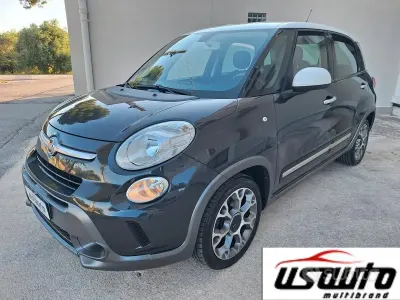 Usata Fiat 500L Trekking 105 CV (77 kW) 2014 Grigio Monovolume
