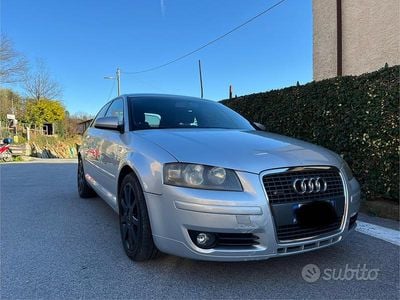 Usata Audi A3 S-Line 140 CV (102 kW) 2006 Grigio Utilitaria