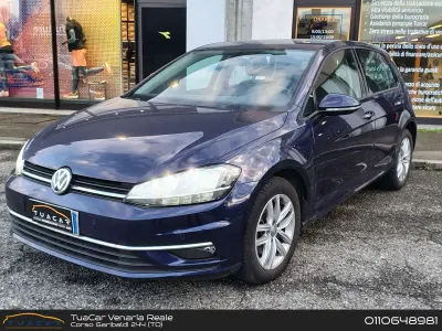 Usata VW Golf VII Business 116 CV (85 kW) 2019 Blu/azzurro Berlina