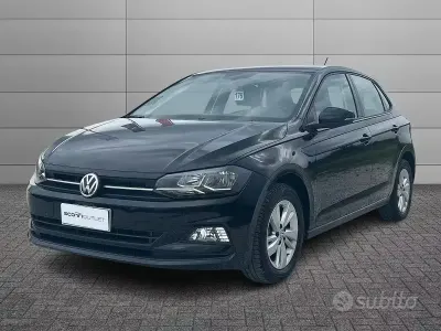 Usata VW Polo Comfortline 90 CV (66 kW) 2020 Black met Utilitaria