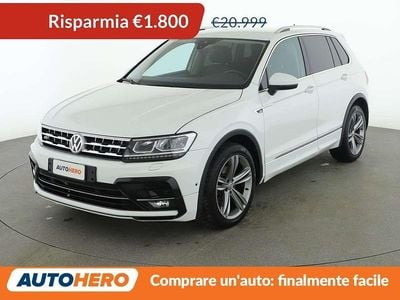 Usata VW Tiguan Sport 150 CV (110 kW) 2018 Bianco SUV