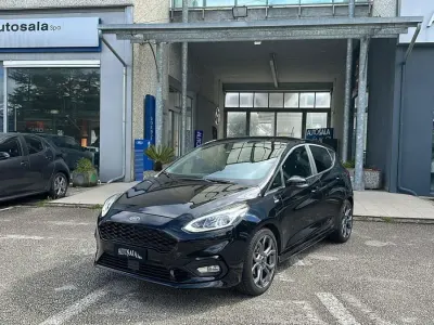 Second-hand Ford Fiesta ST-Line 86 CP (63 kW) 2019 Negru Hatchback