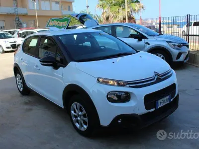 Usata Citroën C3 PureTech 83 CV (61 kW) 2019 Bianco Utilitaria