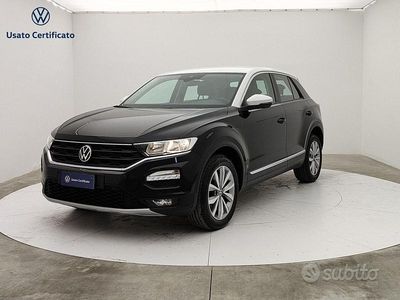 Usata VW T-Roc Style 110 CV (80 kW) 2021 Nero SUV