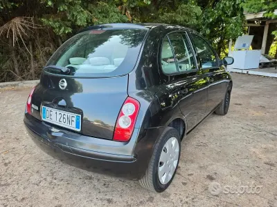 Usata Nissan Micra 88 CV (64 kW) 2007 Nero Berlina