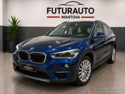 Usata BMW X1 150 CV (110 kW) 2019 Blu/azzurro SUV