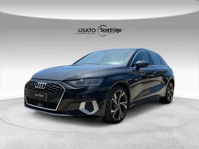 Usata Audi A3 Sportback Advanced 150 CV (110 kW) 2022 Nero Utilitaria