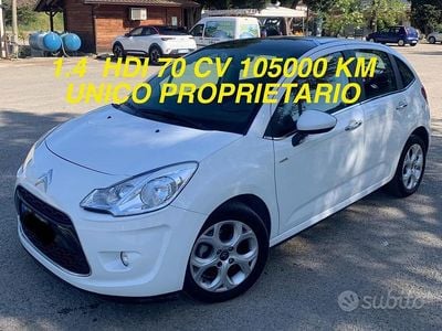 Begagnad Citroën C3 Exclusive 68 HK (50 kW) 2013 Vit Sedan