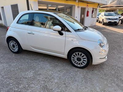 Usata Fiat 500 Lounge 69 CV (50 kW) 2016 Bianco Utilitaria