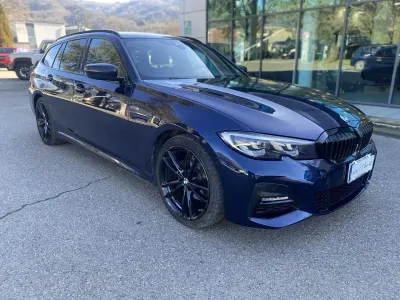 Usata BMW 320 M Sport 190 CV (139 kW) 2020 Blu Station wagon