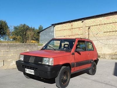 Usata Fiat Panda 4x4 1990 Rosso Utilitaria
