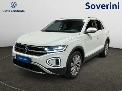 Usata VW T-Roc Style 110 CV (80 kW) 2022 Bianco SUV